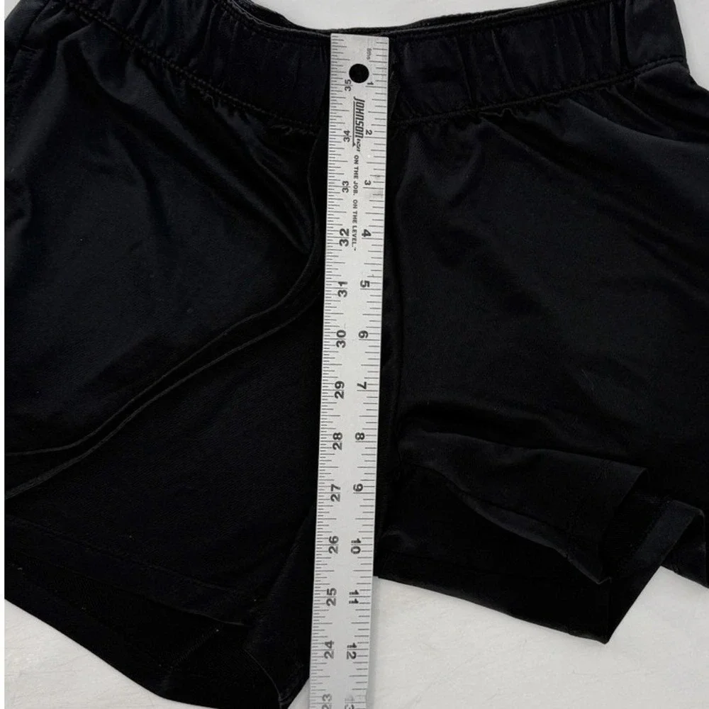 Nike Dri-Fit Athletic Women's Black Running Shorts Sz XS Athleisure Gym‎ Rat
